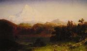 Albert Bierstadt Mount Hood, Oregon Spain oil painting artist